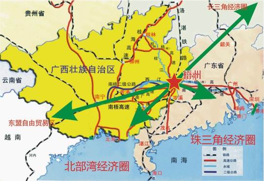 广西梧州蝶山区规划承接深圳PCB产业转移工业园 