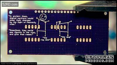 PCB设计加入幽默元素的电路板设计