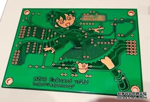 PCB设计基板少女!